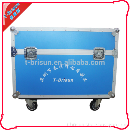 wholesale heavy duty rental flight case led screen case with wheel